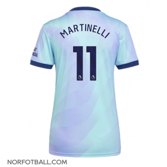 Billige Fotballdrakt Arsenal Gabriel Martinelli #11 Replika Tredjedrakt Dame 2024-25 Kortermet